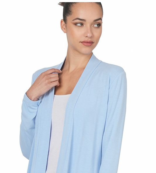 Open Cardigan With Pockets