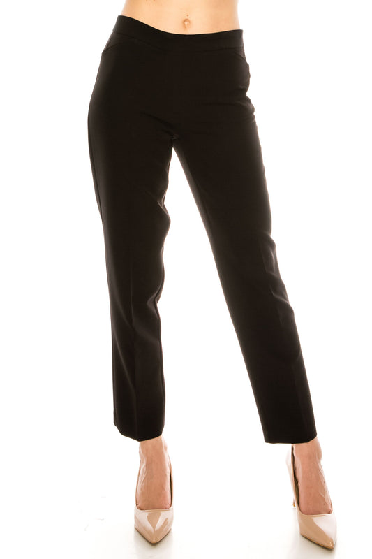 Straight Leg Black Pants